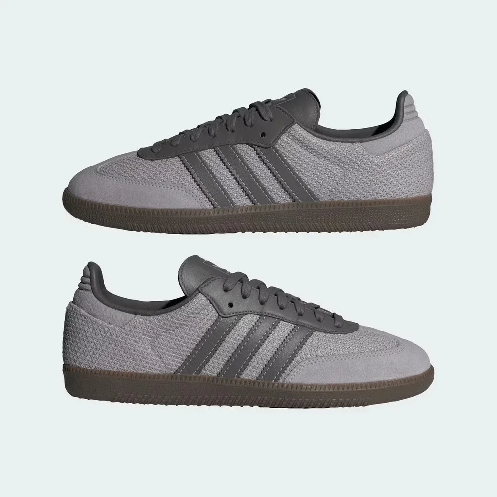 adidas Samba OG Glory Grey Charcoal Gum Men's Size 13 JR0886 NEW